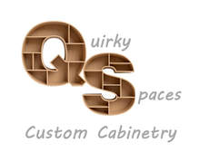 Quirky Spaces Custom Cabinetry